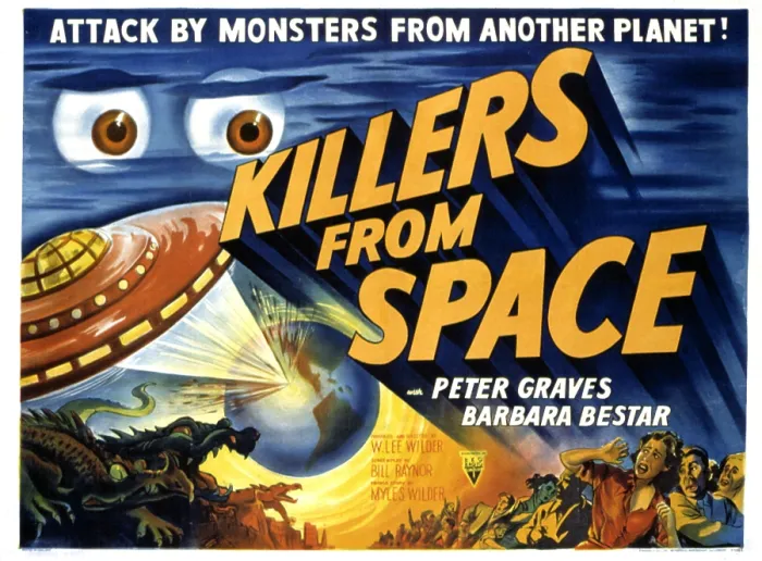 Framed Print : KILLERS FROM SPACE, 1954