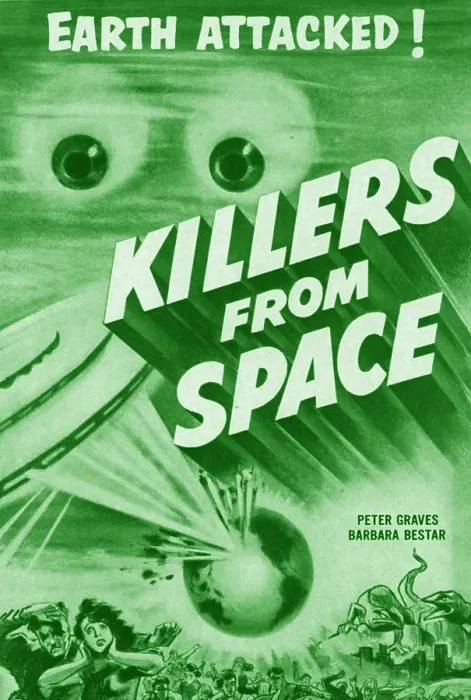 Framed Print : KILLERS FROM SPACE, Peter Graves, Barbara Bestar, 1954 Framed Print : KILLERS FROM SPACE, Peter Graves, Barbara Bestar, 1954