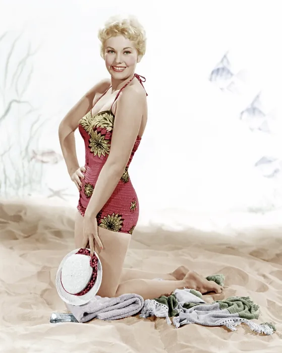 Framed Print : Kim Novak, Columbia Pictures portrait, ca. 1956