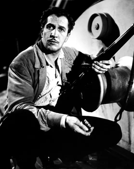 Framed Print : HIS KIND OF WOMAN, Vincent Price, 1951