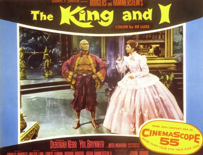 Framed Print : THE KING AND I, Yul Brynner, Deborah Kerr, 1956, TM and Copyright 20th Century Fox Film Corp. All rights reserved