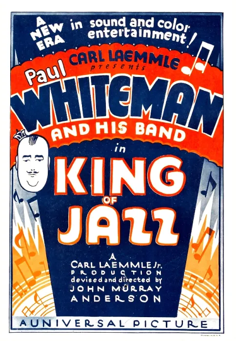Framed Print : KING OF JAZZ, left: Paul Whiteman on window card, 1930 Framed Print : KING OF JAZZ, left: Paul Whiteman on window card, 1930