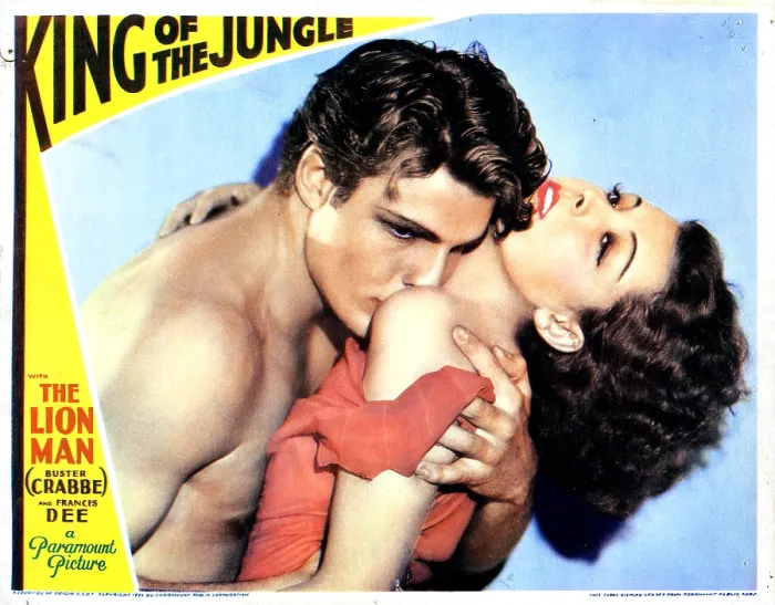 Framed Print : KING OF THE JUNGLE, from left, Buster Crabbe, Frances Dee, 1933 Framed Print : KING OF THE JUNGLE, from left, Buster Crabbe, Frances Dee, 1933