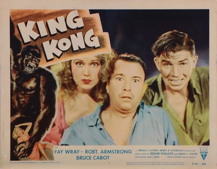 Framed Print : KING KONG, Fay Wray, Robert Armstrong, Bruce Cabot, 1933