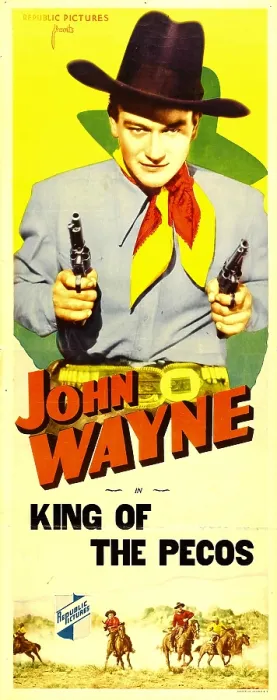 Framed Print : KING OF THE PECOS, John Wayne, 1936