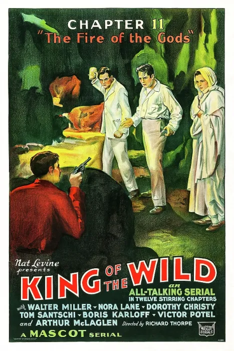Framed Print : KING OF THE WILD, Chapter 11: The Fire of the Gods, poster art, 1931 Framed Print : KING OF THE WILD, Chapter 11: The Fire of the Gods, poster art, 1931