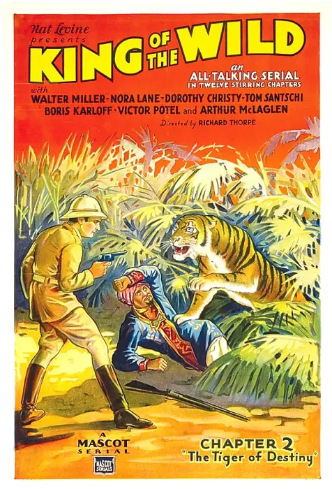 Framed Print : KING OF THE WILD, Chapter 2:The Tiger Of Destiny, 1931