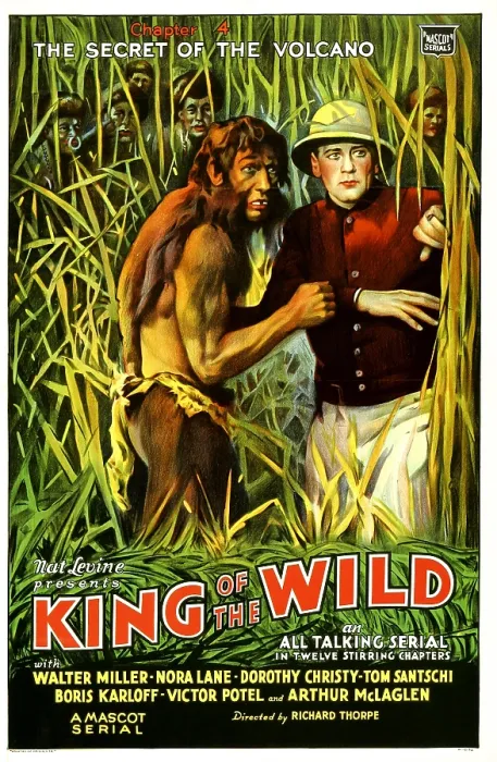Framed Print : KING OF THE WILD, Chapter 4: The Secret of the Volcano, 1931