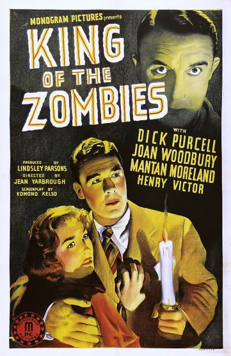 Framed Print : KING OF THE ZOMBIES, Joan Woodbury, Dick Purcell, Henry Victor, 1941
