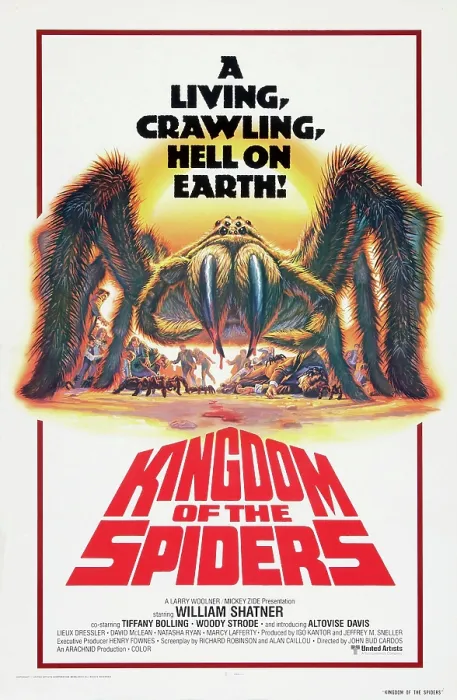 Framed Print : KINGDOM OF THE SPIDERS, US poster, 1977 Framed Print : KINGDOM OF THE SPIDERS, US poster, 1977