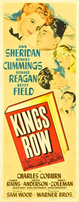 Framed Print : KINGS ROW, from top left: Ann Sheridan, Ronald Reagan, Robert Cummings, Betty Field, Claude Rains, 1942 Framed Print : KINGS ROW, from top left: Ann Sheridan, Ronald Reagan, Robert Cummings, Betty Field, Claude Rains, 1942