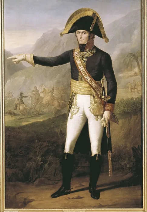 Framed Print : KINSON, Franois-Joseph (1778-1839). Charles-Emmanuel Leclerc, General in Chief of the Army of Santo Domingo. 1804. Oil on canvas. FRANCE. Versailles Framed Print : KINSON, Franois-Joseph (1778-1839). Charles-Emmanuel Leclerc, General in Chief of the Army of Santo Domingo. 1804. Oil on canvas. FRANCE. Versailles