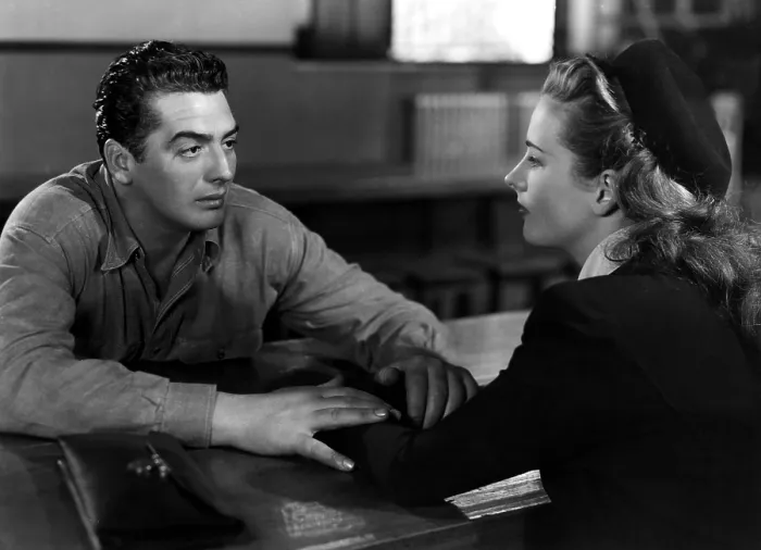 Framed Print : KISS OF DEATH, Victor Mature, Coleen Gray, 1947, TM & Copyright (c) 20th Century Fox Film Corp. All rights reserved Framed Print : KISS OF DEATH, Victor Mature, Coleen Gray, 1947, TM & Copyright (c) 20th Century Fox Film Corp. All rights reserved