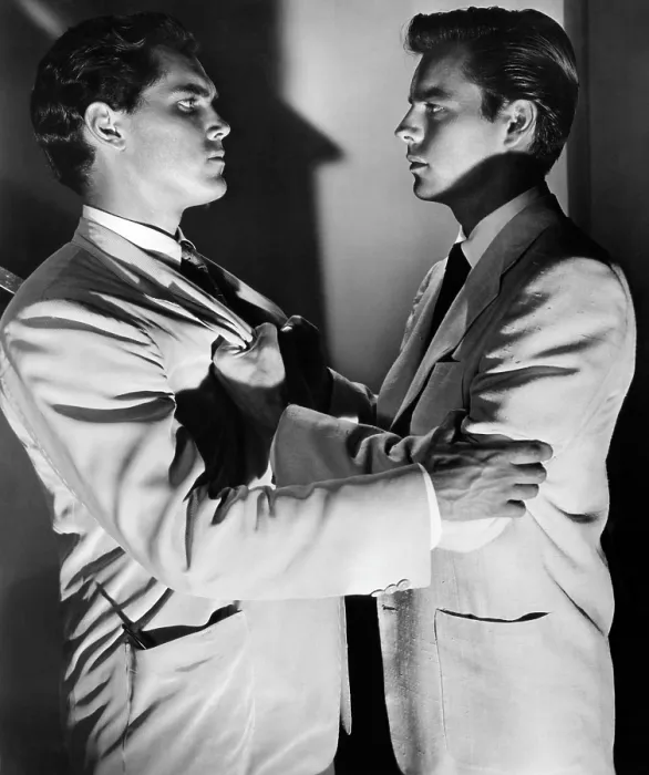 Framed Print : A KISS BEFORE DYING, Jeffrey Hunter, Robert Wagner, 1956 Framed Print : A KISS BEFORE DYING, Jeffrey Hunter, Robert Wagner, 1956