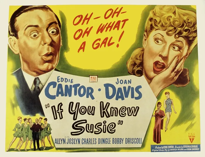 Framed Print : IF YOU KNEW SUSIE, Eddie Cantor, Joan Davis, 1948