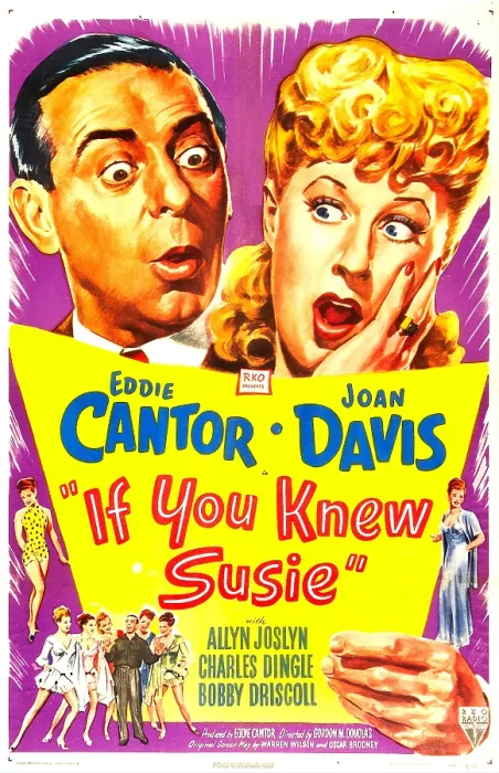 Framed Print : IF YOU KNEW SUSIE, US poster, Eddie Cantor, Joan Davis, 1948