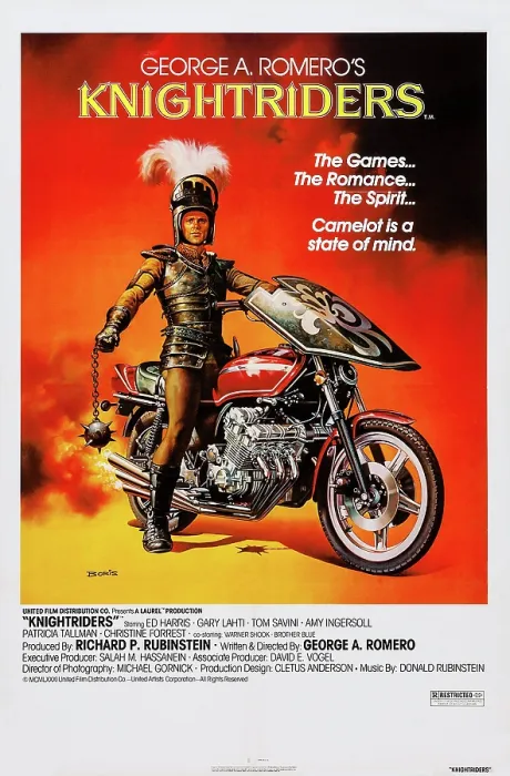 Framed Print : KNIGHTRIDERS, Ed Harris, 1981, United Film Distribution / courtesy Everett Collection Framed Print : KNIGHTRIDERS, Ed Harris, 1981, United Film Distribution / courtesy Everett Collection