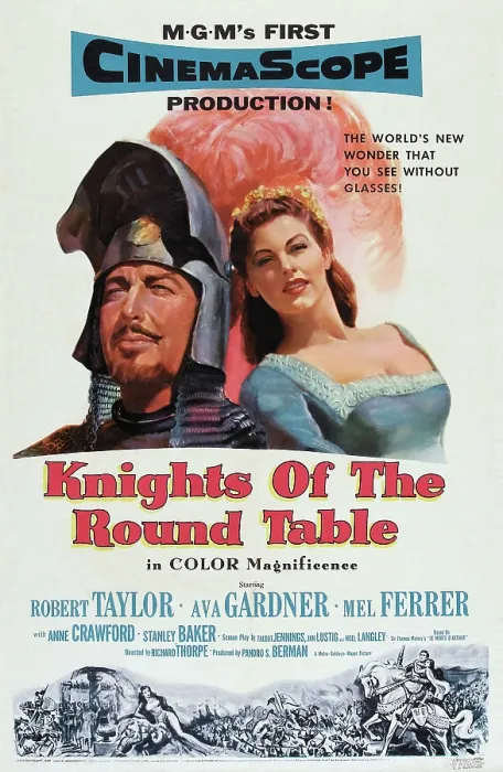 Framed Print : KNIGHTS OF THE ROUND TABLE, Robert Taylor, Ava Gardner, 1953 Framed Print : KNIGHTS OF THE ROUND TABLE, Robert Taylor, Ava Gardner, 1953