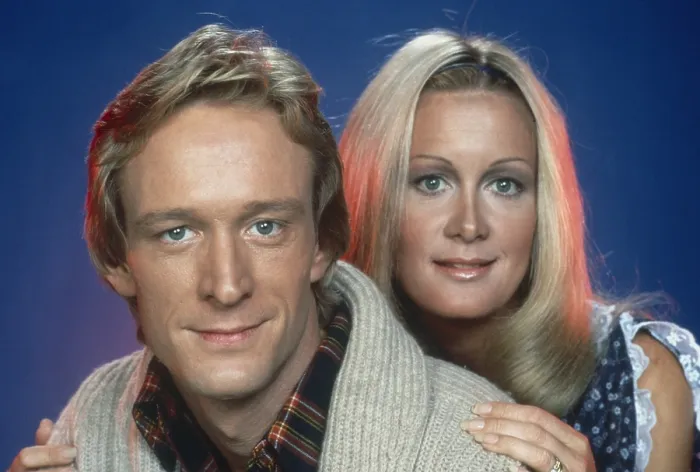Framed Print : KNOTS LANDING, from left: Ted Shackelford, Joan Van Ark, (1979), 1979-1993 Framed Print : KNOTS LANDING, from left: Ted Shackelford, Joan Van Ark, (1979), 1979-1993