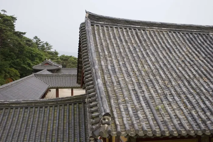 Framed Print : KOREA. Seokguram Grotto. Pulguksa Temple. Roofs. Architecture. AISA / Everett Collection**US SALES ONLY** Framed Print : KOREA. Seokguram Grotto. Pulguksa Temple. Roofs. Architecture. AISA / Everett Collection**US SALES ONLY**