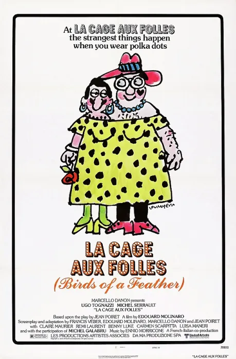 Framed Print : LA CAGE AUX FOLLES, US poster art, 1978 Framed Print : LA CAGE AUX FOLLES, US poster art, 1978
