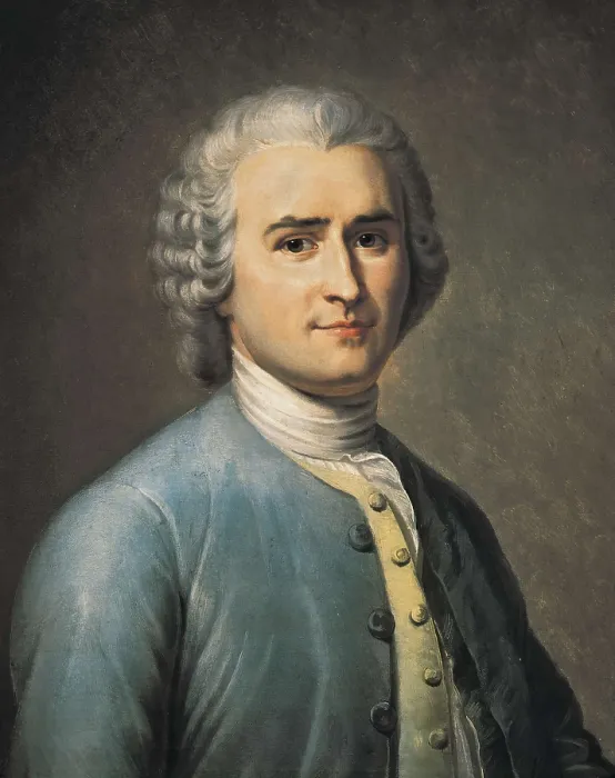 Framed Print : LACRETELLE, Jean Edouard (1817-1900). Jean-Jacques Rousseau. 1843. Oil on canvas. FRANCE. Versailles. National Museum of Versailles. AISA / Everett Collection**US SALES ONLY**