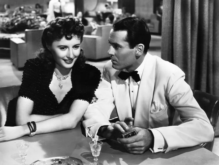 Framed Print : THE LADY EVE, Barbara Stanwyck, Henry Fonda, 1941