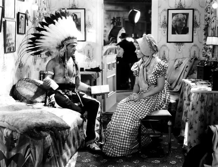 Framed Print : LADY KILLER, James Cagney, Margaret Lindsay, 1933, in a movie set dressing room Framed Print : LADY KILLER, James Cagney, Margaret Lindsay, 1933, in a movie set dressing room