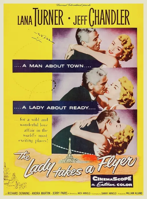 Framed Print : THE LADY TAKES A FLYER, US poster art, from left: Jeff Chandler, Lana Turner, 1958 Framed Print : THE LADY TAKES A FLYER, US poster art, from left: Jeff Chandler, Lana Turner, 1958