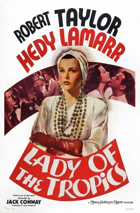 Framed Print : LADY OF THE TROPICS, US poster art, left inset: Joseph Schildkraut; right inset: Hedy Lamarr, Robert Taylor, 1939 Framed Print : LADY OF THE TROPICS, US poster art, left inset: Joseph Schildkraut; right inset: Hedy Lamarr, Robert Taylor, 1939