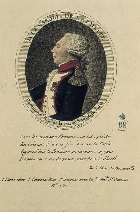 Framed Print : Lafayette, Marie Joseph Gilbert Motie Motier, marquis de (1757-1834). Engraving. SPAIN. Madrid. National Library. AISA / Everett Collection**US SALES ONLY** Framed Print : Lafayette, Marie Joseph Gilbert Motie Motier, marquis de (1757-1834). Engraving. SPAIN. Madrid. National Library. AISA / Everett Collection**US SALES ONLY**