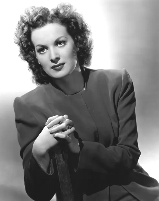 Framed Print : THIS LAND IS MINE, Maureen O'Hara, 1943