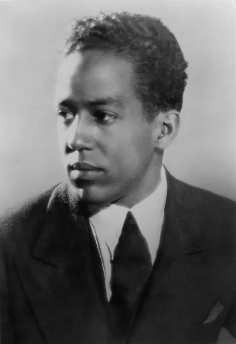 Framed Print : Langston Hughes, African American poet, novelist, playwright, and journalist, ca. 1930. (BSLOC_2015_16_188)