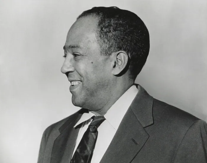 Framed Print : Langston Hughes was a leader of the Harlem Renaissance in New York City in the 1920s