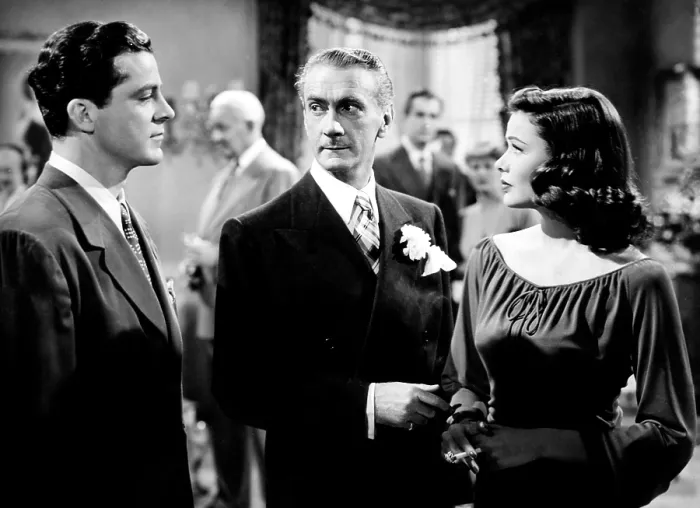 Framed Print : LAURA, Dana Andrews, Clifton Webb, Gene Tierney, 1944, (c) 20th Century Fox, TM & Copyright / Courtesy: Everett Collection Framed Print : LAURA, Dana Andrews, Clifton Webb, Gene Tierney, 1944, (c) 20th Century Fox, TM & Copyright / Courtesy: Everett Collection