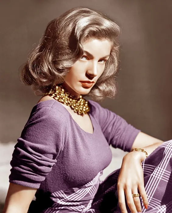 Framed Print : Lauren Bacall, ca. 1945