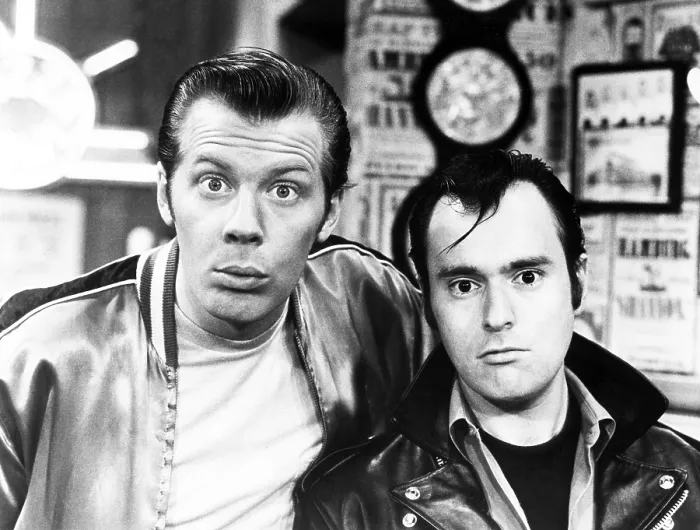 Framed Print : LAVERNE & SHIRLEY, from left: Michael McKean, David L. Lander, 1976-1983 Framed Print : LAVERNE & SHIRLEY, from left: Michael McKean, David L. Lander, 1976-1983