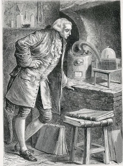 Framed Print : Lavoisier, Antoine-Laurent (1743-1794). Lavoisier discovers the composition of the air. Etching. AISA / Everett Collection**US SALES ONLY** Framed Print : Lavoisier, Antoine-Laurent (1743-1794). Lavoisier discovers the composition of the air. Etching. AISA / Everett Collection**US SALES ONLY**