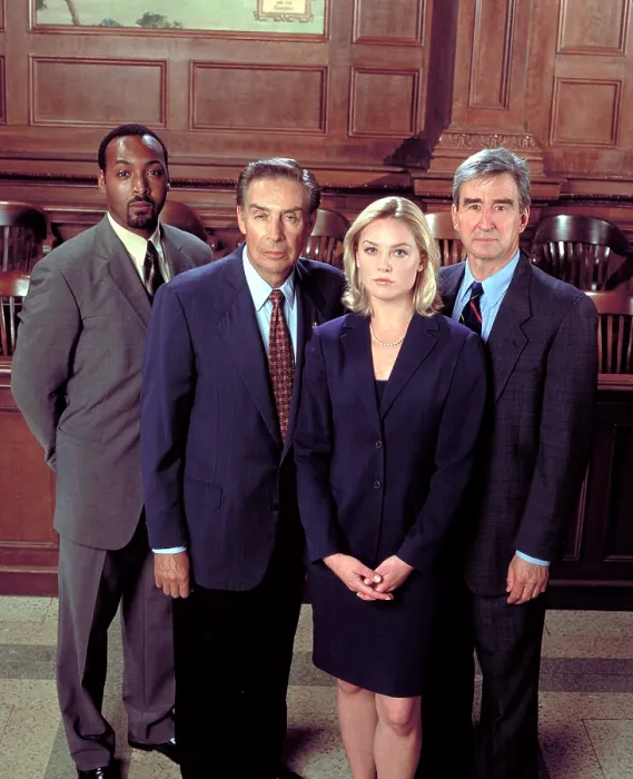 Framed Print : LAW AND ORDER, Jesse L. Martin, Jerry Orbach, Elisabeth Rohm, Sam Waterston, (Season 12), 1990-2010 Framed Print : LAW AND ORDER, Jesse L. Martin, Jerry Orbach, Elisabeth Rohm, Sam Waterston, (Season 12), 1990-2010