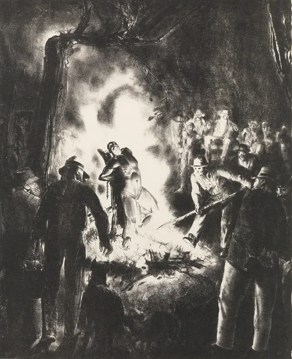 Framed Print : THE LAW IS TOO SLOW, by George Bellows, 1923, American print, lithograph Framed Print : THE LAW IS TOO SLOW, by George Bellows, 1923, American print, lithograph
