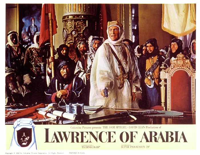 Framed Print : LAWRENCE OF ARABIA, Anthony Quinn, Peter O'Toole, 1962
