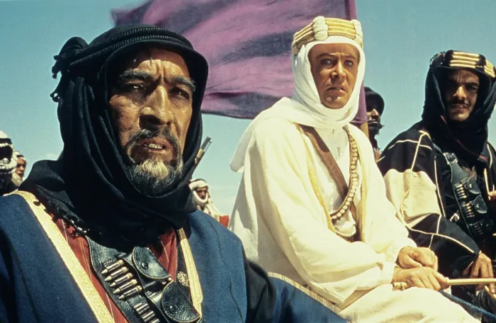 Framed Print : LAWRENCE OF ARABIA, (from left): Anthony Quinn, Peter O'Toole, Omar Sharif, 1962 Framed Print : LAWRENCE OF ARABIA, (from left): Anthony Quinn, Peter O'Toole, Omar Sharif, 1962