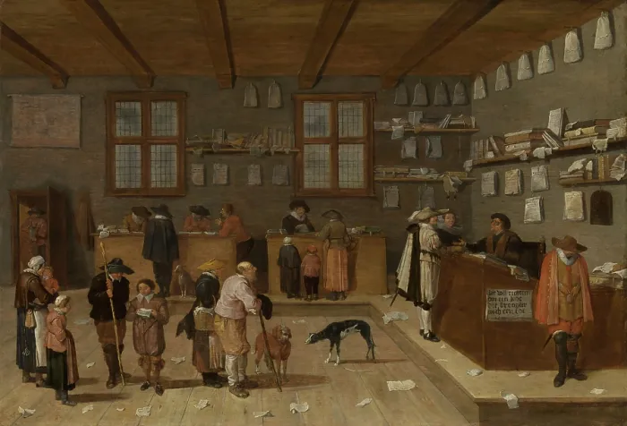 Framed Print : Lawyer's Office, by Pieter de Bloot, 1628 Dutch painting, oil on panel Framed Print : Lawyer's Office, by Pieter de Bloot, 1628 Dutch painting, oil on panel