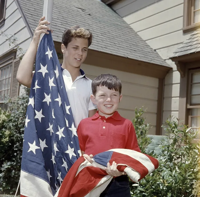 Framed Print : LEAVE IT TO BEAVER, from left, Tony Dow, Jerry Mathers, 1957-63 (1958 photo) Framed Print : LEAVE IT TO BEAVER, from left, Tony Dow, Jerry Mathers, 1957-63 (1958 photo)