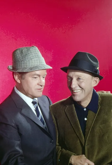 Framed Print : From left: Bob Hope, Bing Crosby, February 1962