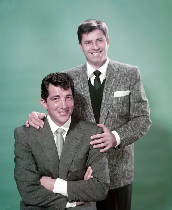 Framed Print : From left: Dean Martin, Jerry Lewis, ca. early 1950s Framed Print : From left: Dean Martin, Jerry Lewis, ca. early 1950s