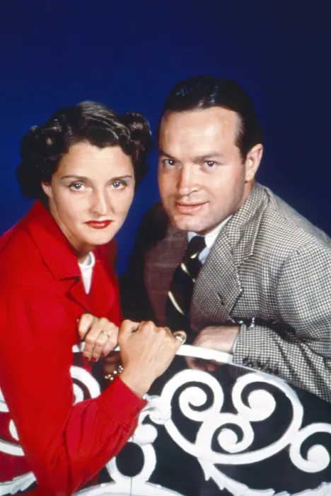 Framed Print : From left: Dolores Hope, Bob Hope, circa 1950s