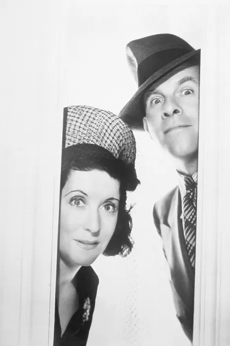 Framed Print : From left: Gracie Allen, George Burns, circa 1930s