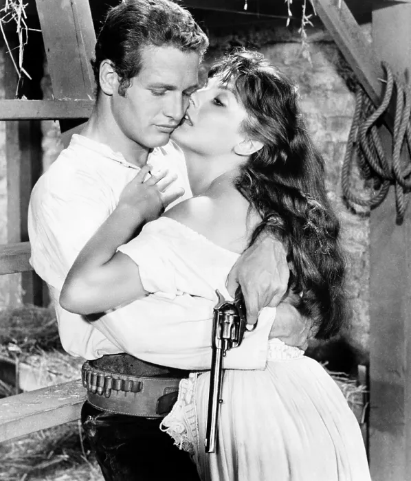 Framed Print : THE LEFT HANDED GUN, from left, Paul Newman, Lita Milan, 1958 Framed Print : THE LEFT HANDED GUN, from left, Paul Newman, Lita Milan, 1958