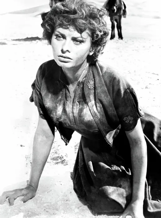 Framed Print : LEGEND OF THE LOST, Sophia Loren, 1957 Framed Print : LEGEND OF THE LOST, Sophia Loren, 1957